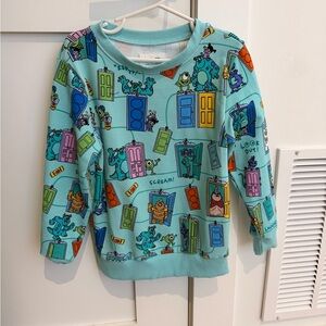 Little Sleepies Monsters Inc Sweatshirt